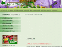 Tablet Screenshot of agrobreza.com